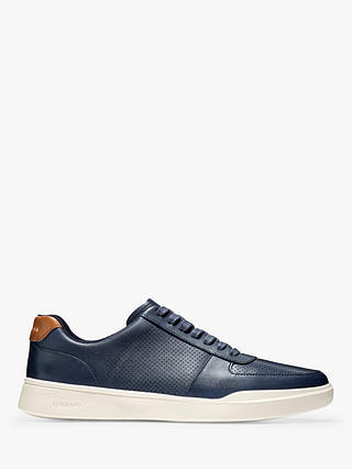 Cole Haan Grand Crosscourt Modern Perforated Leather Tennis Trainers