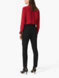 Hobbs Giulia Slim Trousers, Black