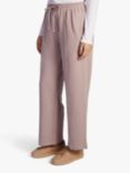Aab Loose Fit Cotton Joggers, Dusky Lilac
