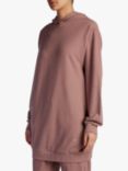 Aab Cotton Cocoon Hoody, Taupe