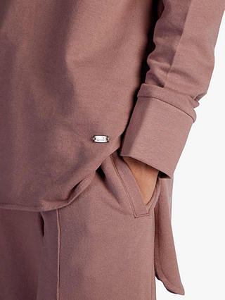 Aab Cocoon Cotton Hoody, Taupe
