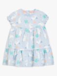 John Lewis & Partners Baby Bunny Jersey Dress, Blue