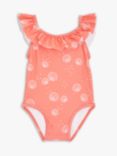 John Lewis & Partners Baby Shell Print Swimsuit, Multi