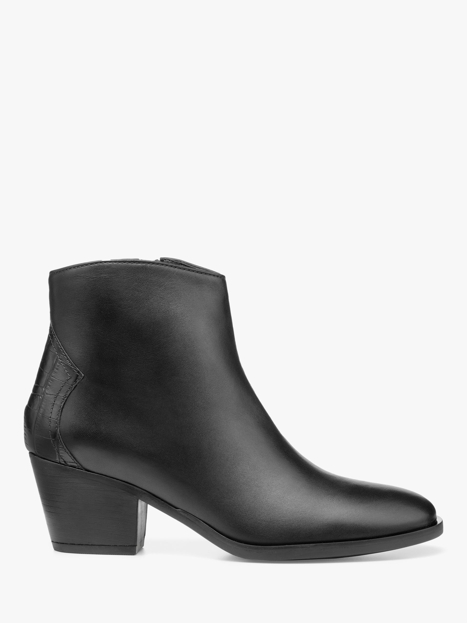 Leather Flat Ankle Boots, Hotter