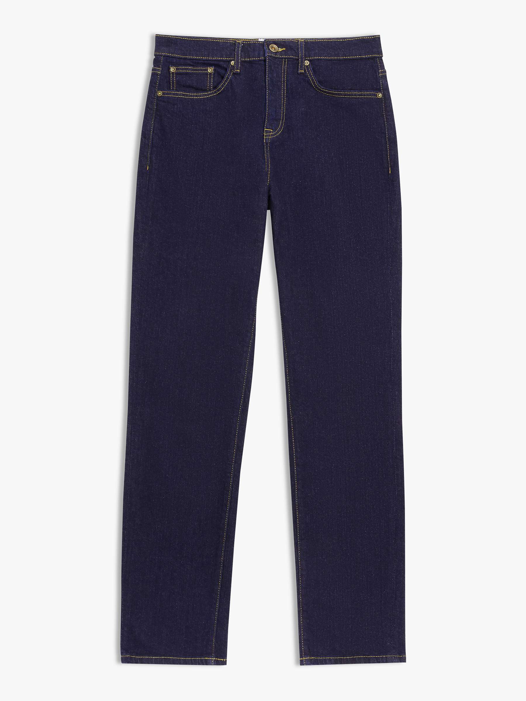 Buy John Lewis Slim Fit Denim Jeans, Blue Online at johnlewis.com