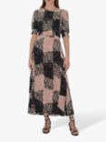 Great Plains Patchwork Print Maxi Dress, Soft Pink/Multi