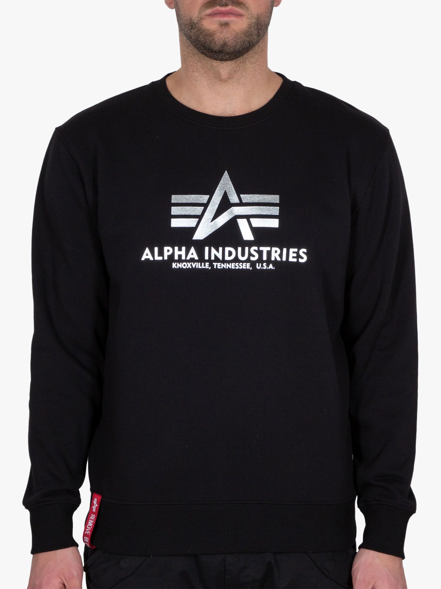 Men\'s Sweatshirts & Hoodies - Alpha Industries, Cotton | John Lewis &  Partners