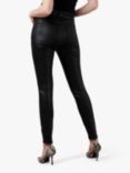 Good American Good Legs Coated Jeans, Black