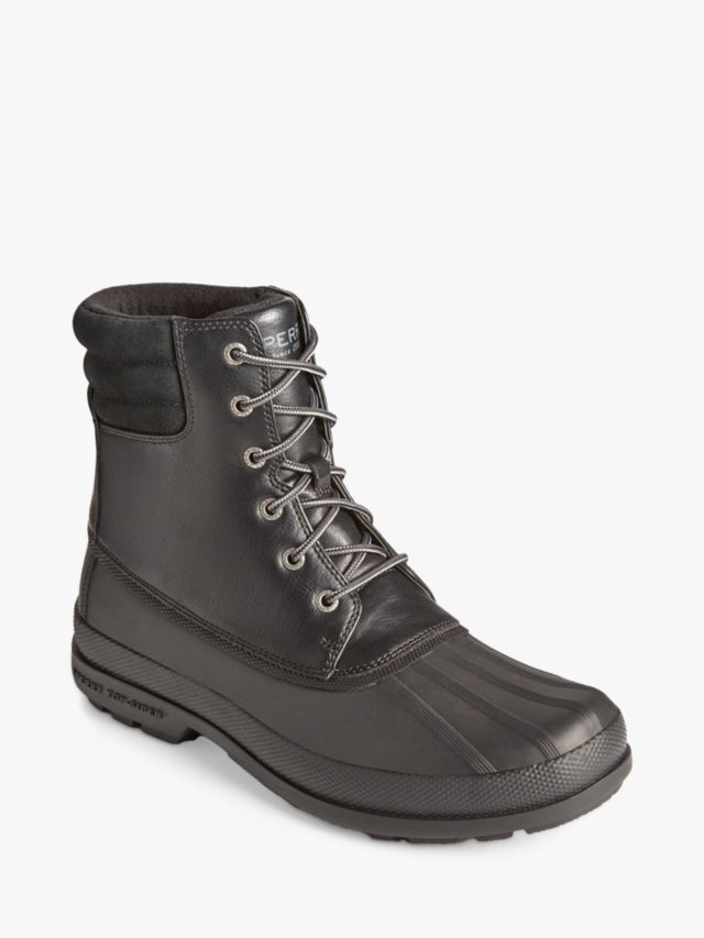 Sperry boots sale black