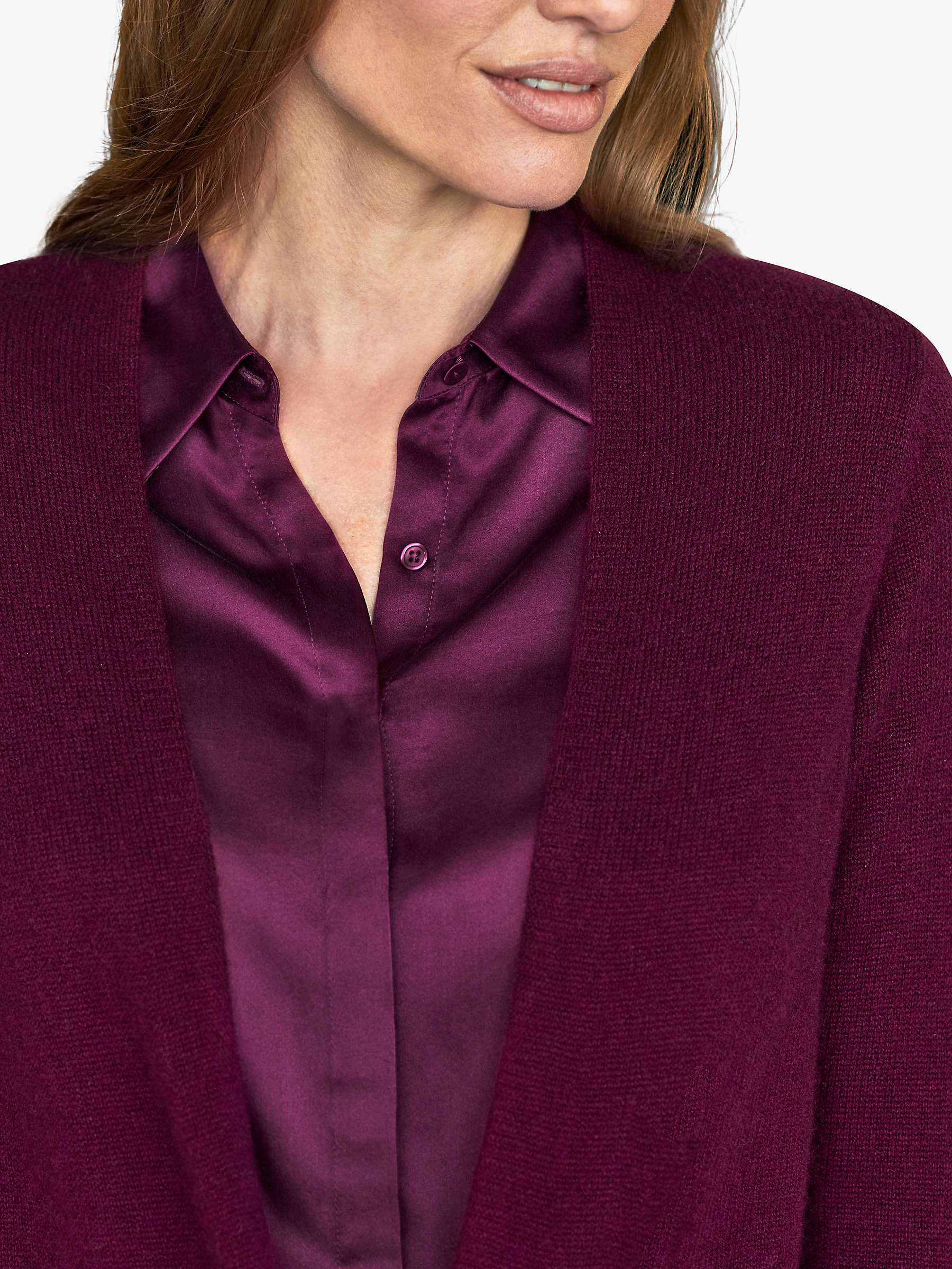 Buy Pure Collection Gassato Cashmere Swing Cardigan Online at johnlewis.com