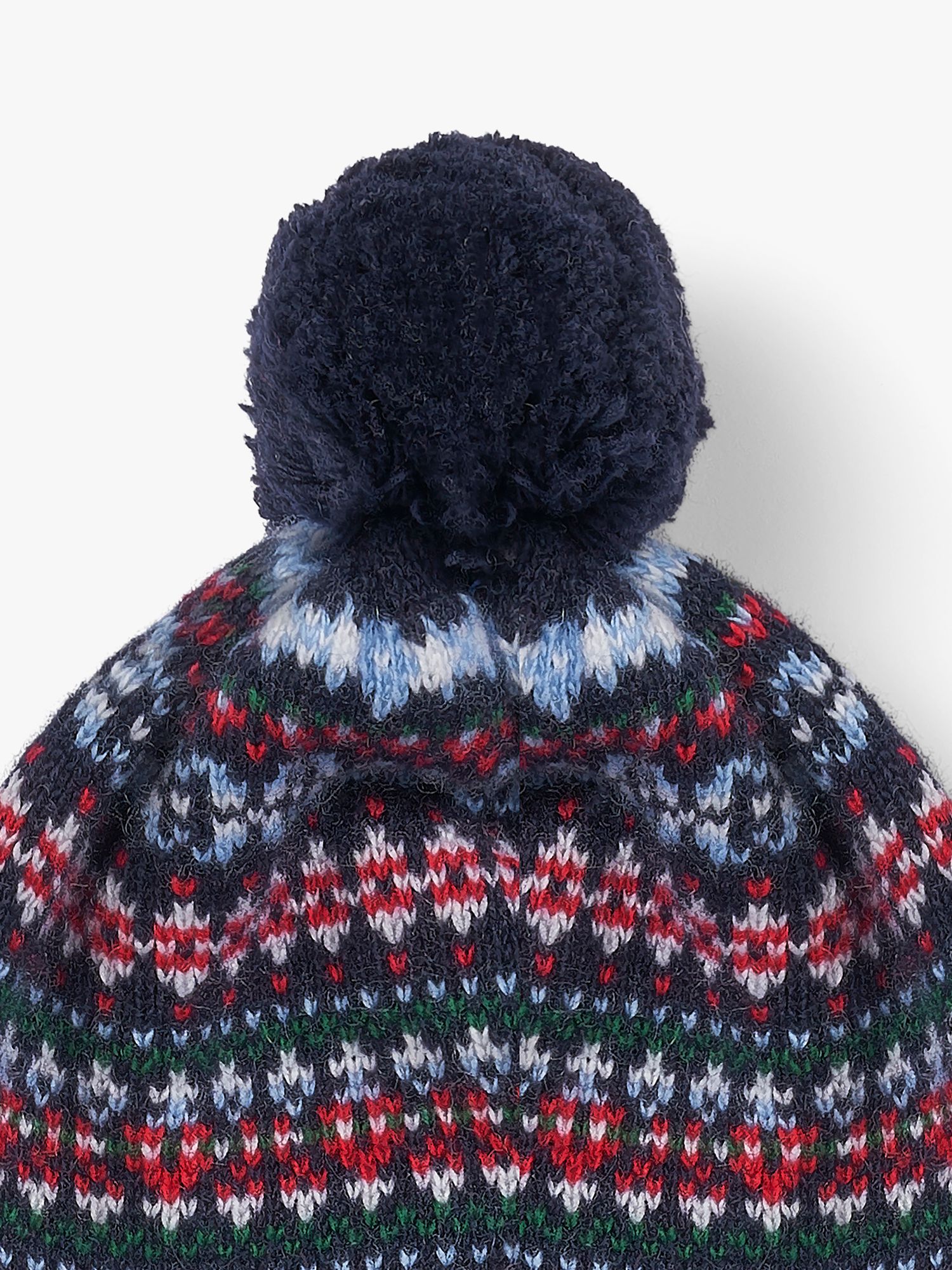 Buy Trotters Kids' Fair Isle Wool and Cashmere Blend Bobble Hat Online at johnlewis.com