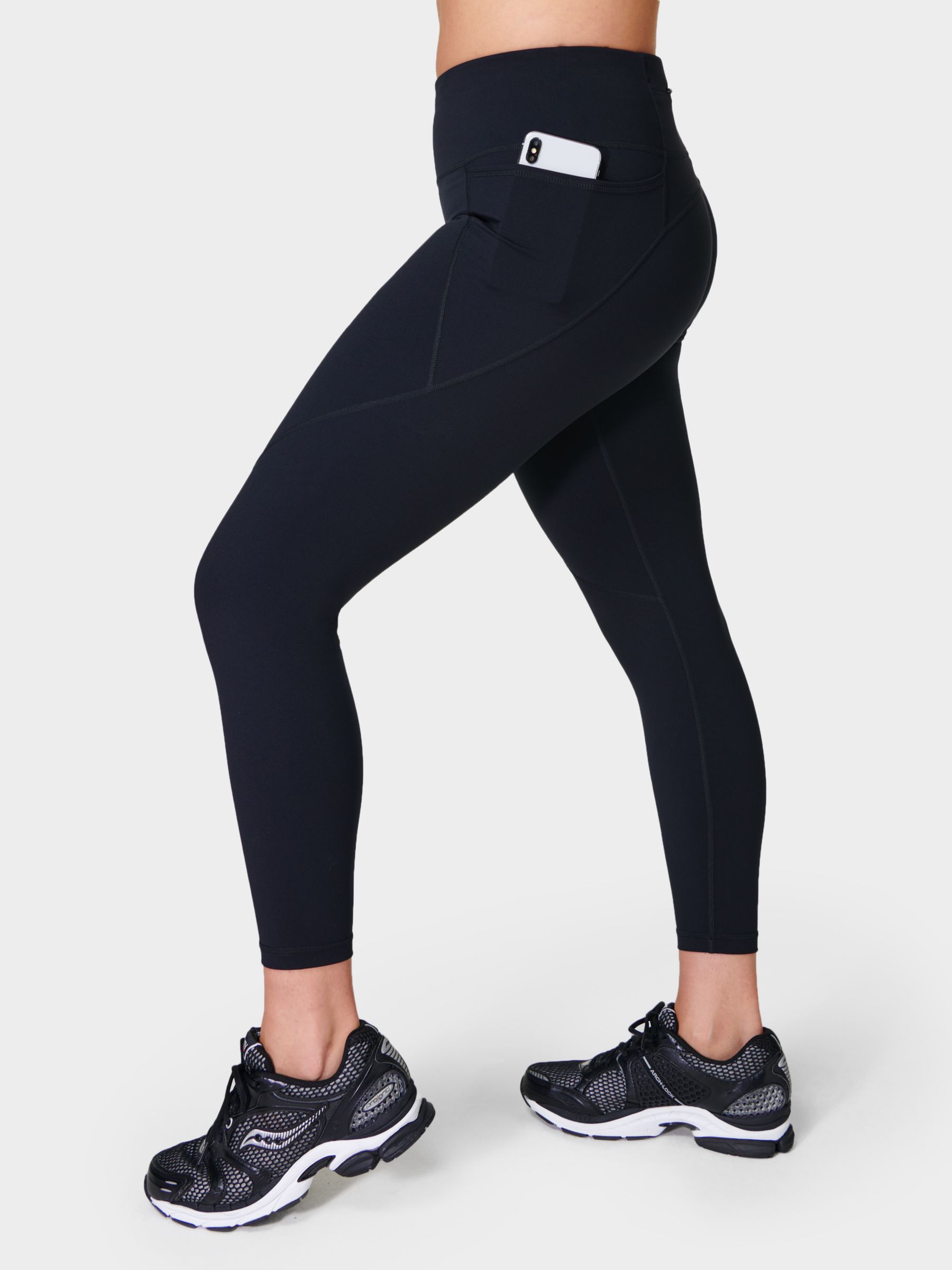 Power 7/8 Workout Leggings - Slate Grey, Women's Leggings