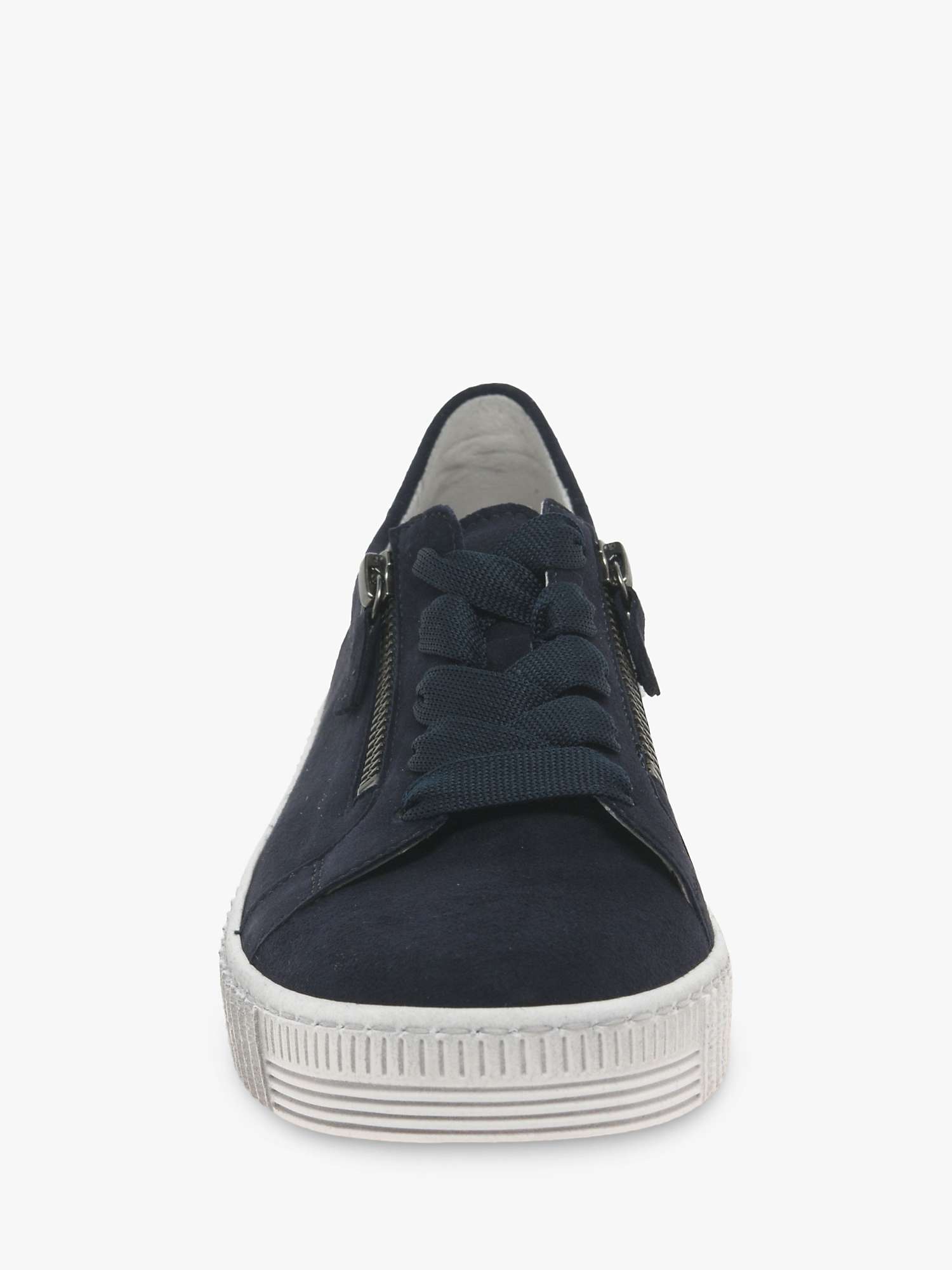 Buy Gabor Wisdom Suede Flatform Trainers Online at johnlewis.com