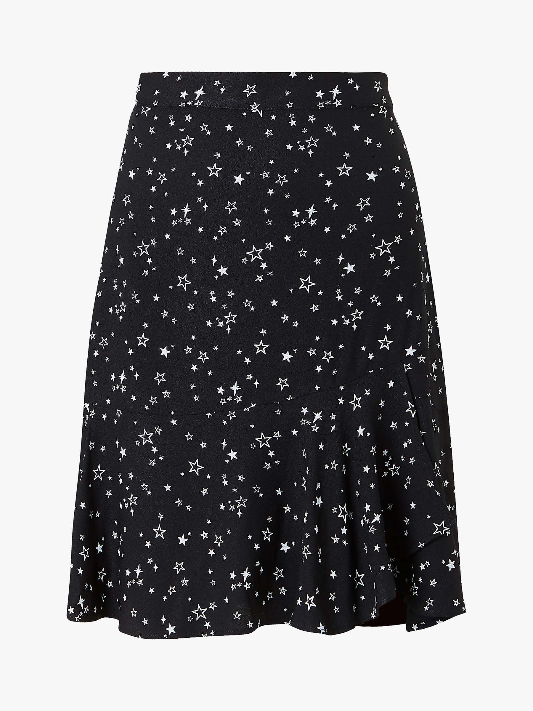 Buy Baukjen Isabella Star Print Skirt, Black Online at johnlewis.com