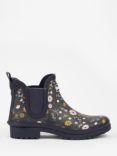 Barbour Wilton Chelsea Wellington Boots, Navy/Floral