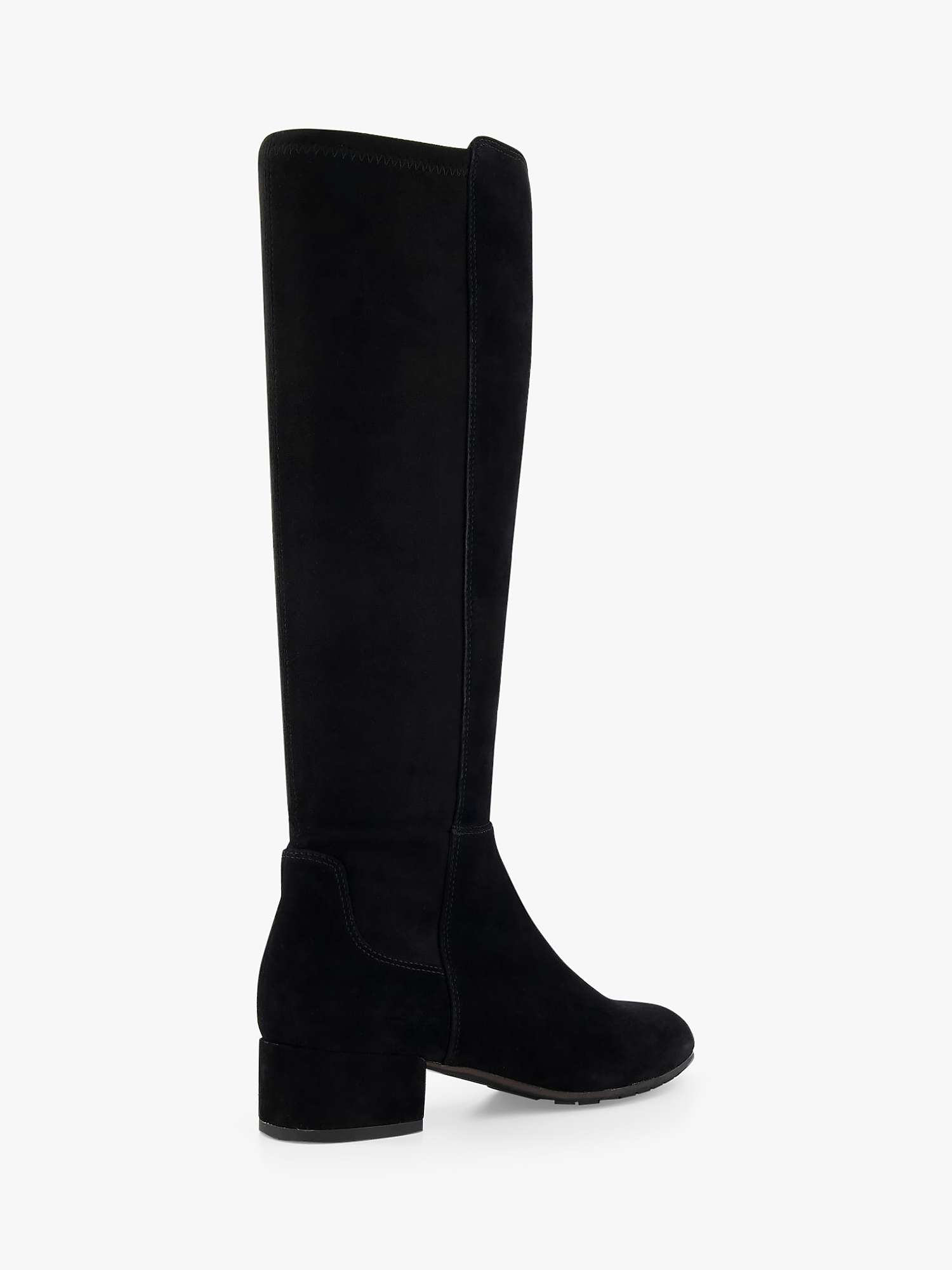 Buy Dune Tayla Suede Knee High Boots Online at johnlewis.com