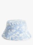 John Lewis & Partners Kids' Tie Dye Bucket Hat, Blue