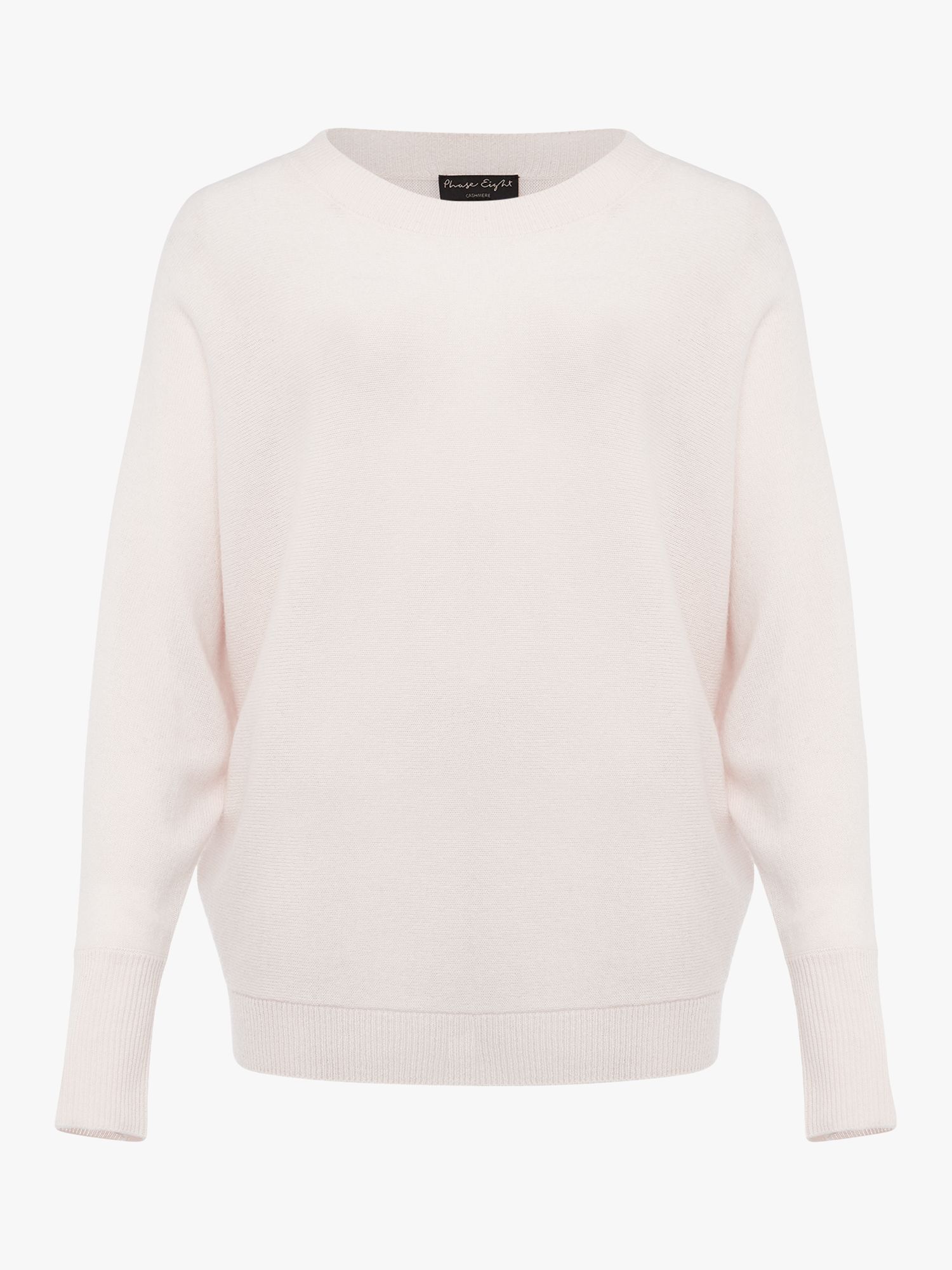 Phase Eight Beatrice Cashmere Jumper, Pale Pink, XS