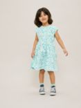 John Lewis & Partners Kids' Butterfly Dress, Light Green