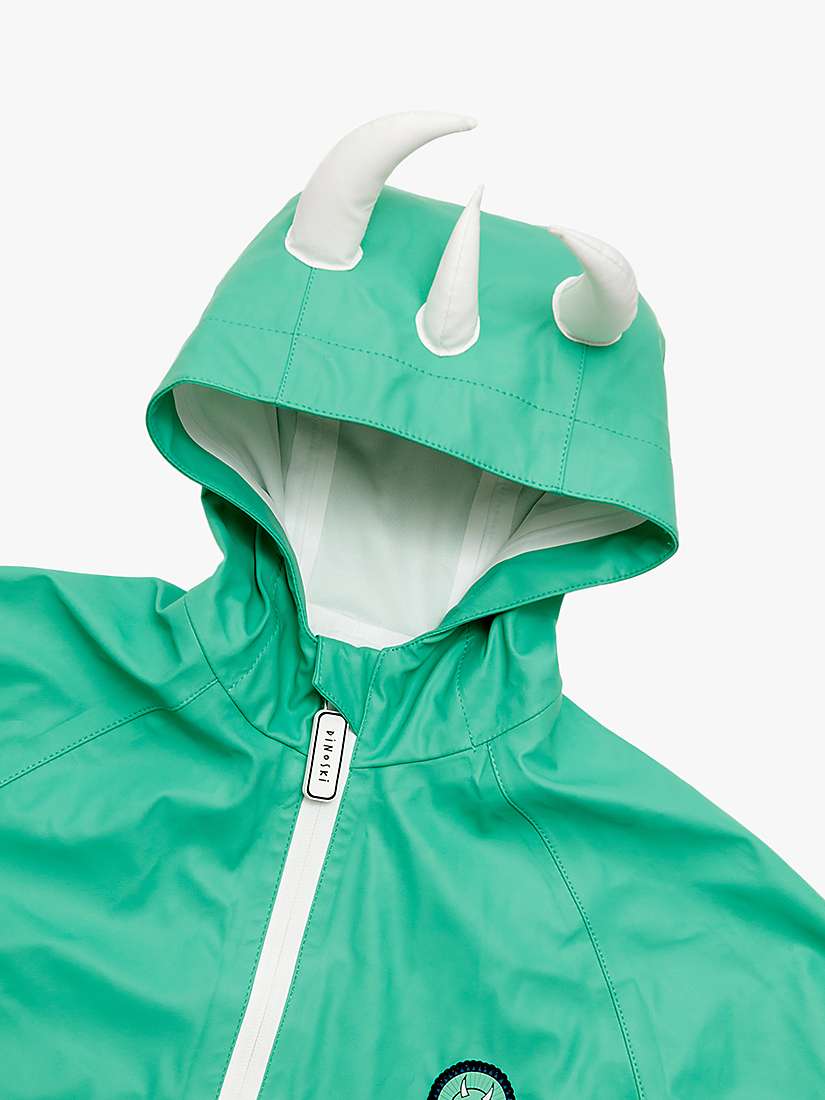 Buy Roarsome Kids' Spike Dinosaur Waterproof Puddle Suit, Light Green Online at johnlewis.com