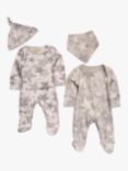 Angel & Rocket Baby Aspen Bodysuit Outfit, Set of 2, Grey, Grey