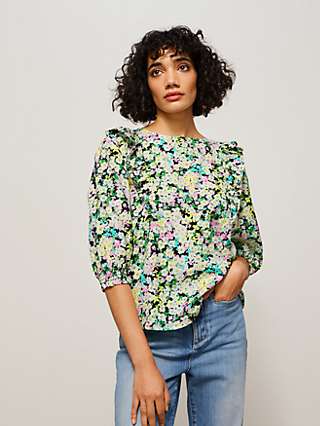 AND/OR Honesty Floral Blouse, Multi