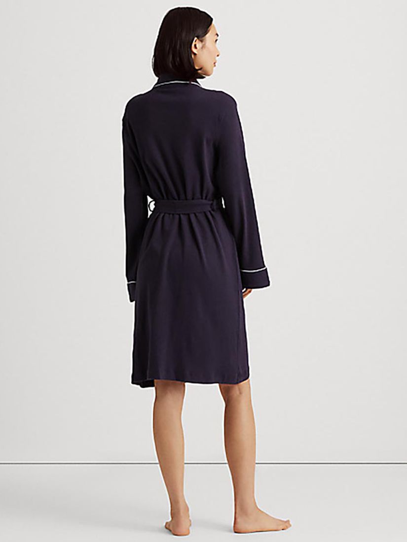 Buy Lauren Ralph Lauren Quilted Collar Dressing Gown Online at johnlewis.com