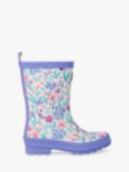 Hatley Children's Wild Flowers Wellington Boots