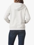 Crew Clothing Heritage Zip Up Hoodie, Light Grey