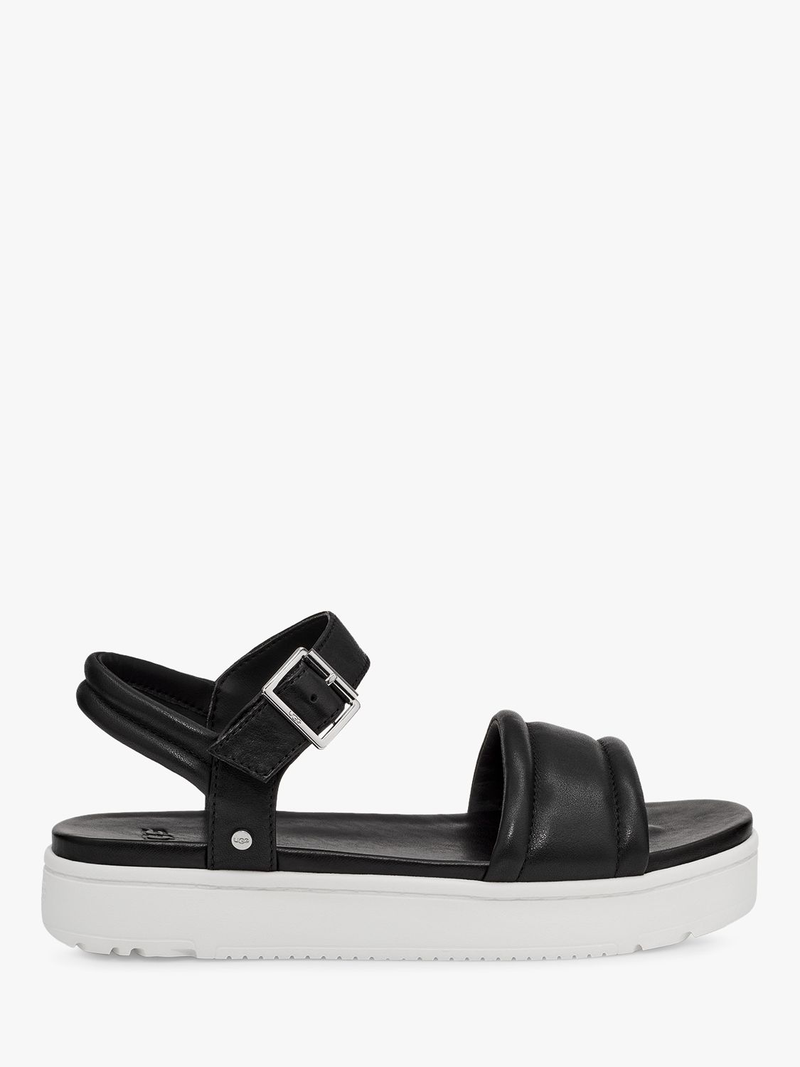 UGG Zayne Ankle Strap Platform Sandals, Black