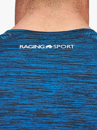 Raging Bull Performance Short Sleeve Gym Top, Cobalt