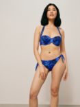 John Lewis Bahama Sling Halter Bikini Top, Blue