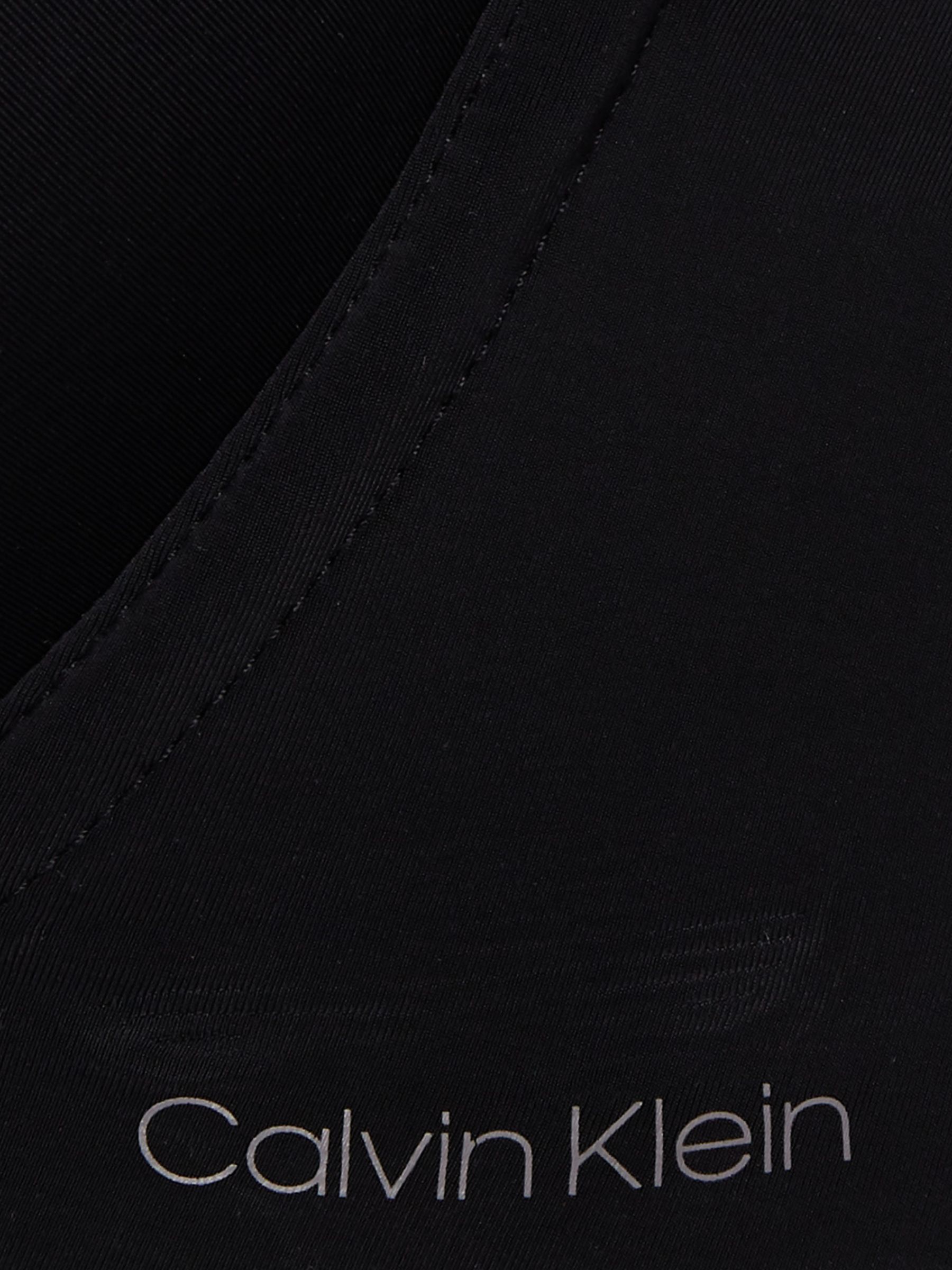 Calvin Klein Seductive Comfort Lift Demi Bra, Black at John Lewis & Partners