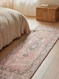 John Lewis Jaipur Runner, L240 x W70 cm, Pink