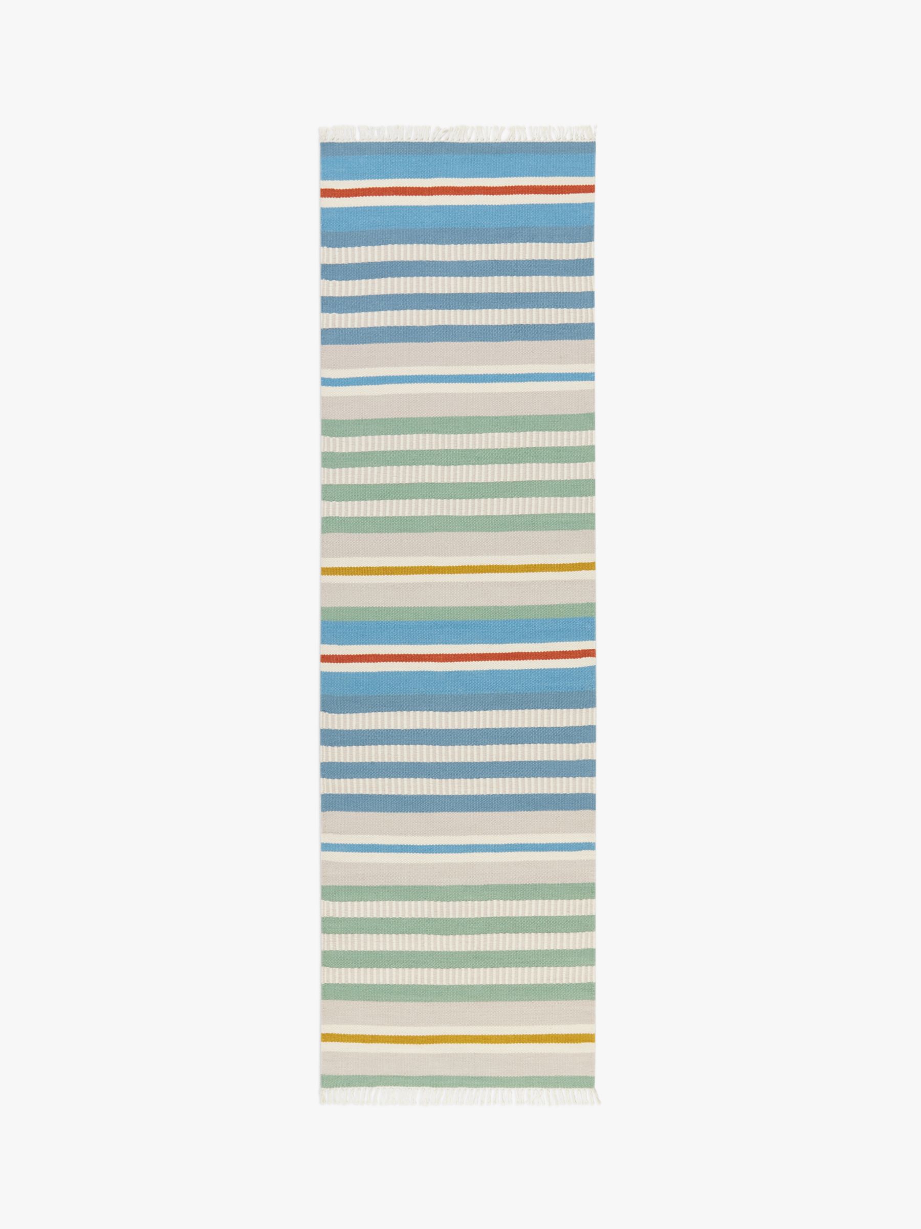 John Lewis Ottoman Stripe Runner Rug, L240 x W70 cm