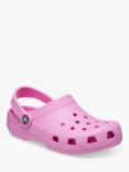 Crocs Kids' Classic Croc Clogs, Taffy Pink