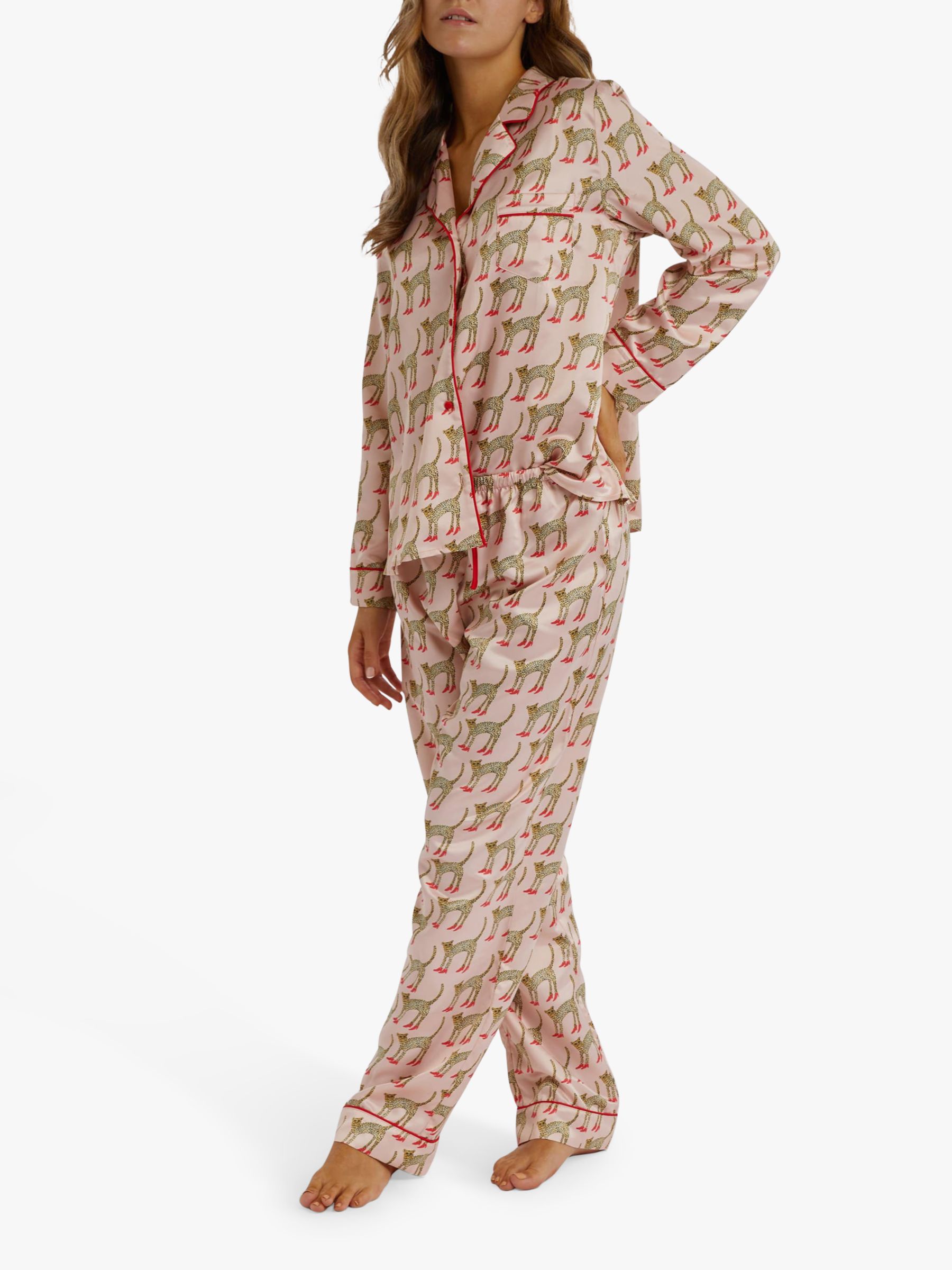 Buy Playful Promises Bouffants Cheetah in Heels Pyjama Bottoms, Mixed Print Online at johnlewis.com