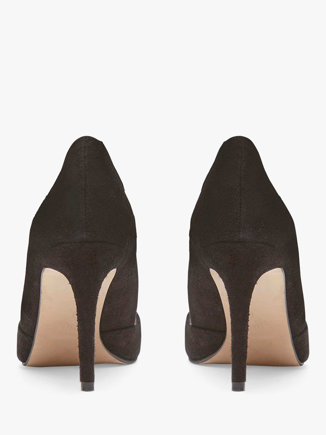 Mint Velvet Skye Suede Cut Out Court Shoes