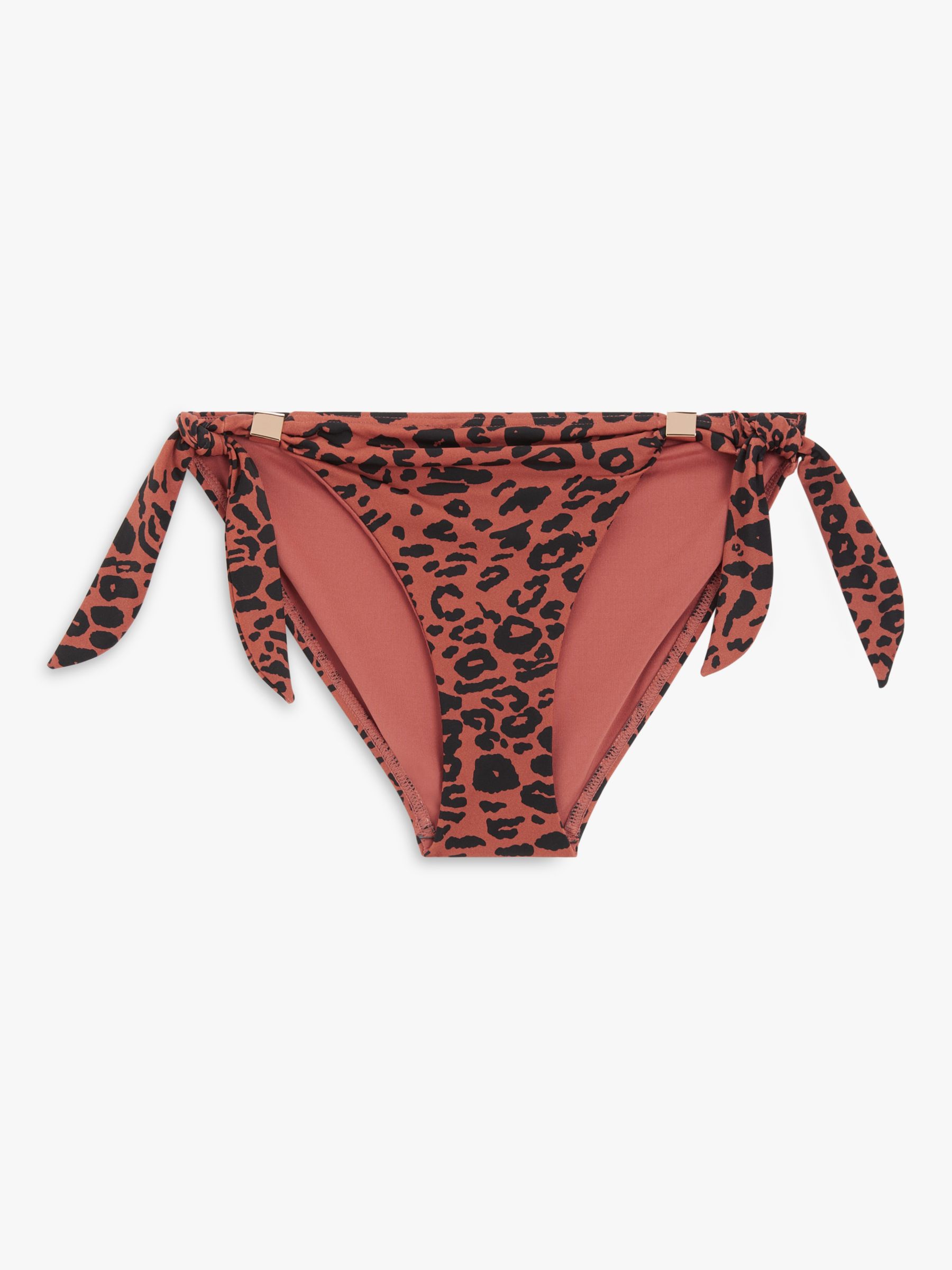 Buy John Lewis Yala Bunny Tie Bikini Bottoms, Rust Online at johnlewis.com
