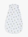 ANYDAY John Lewis & Partners Mummy's Little Star Print Sleeping Bag, 1 Tog, White/Multi