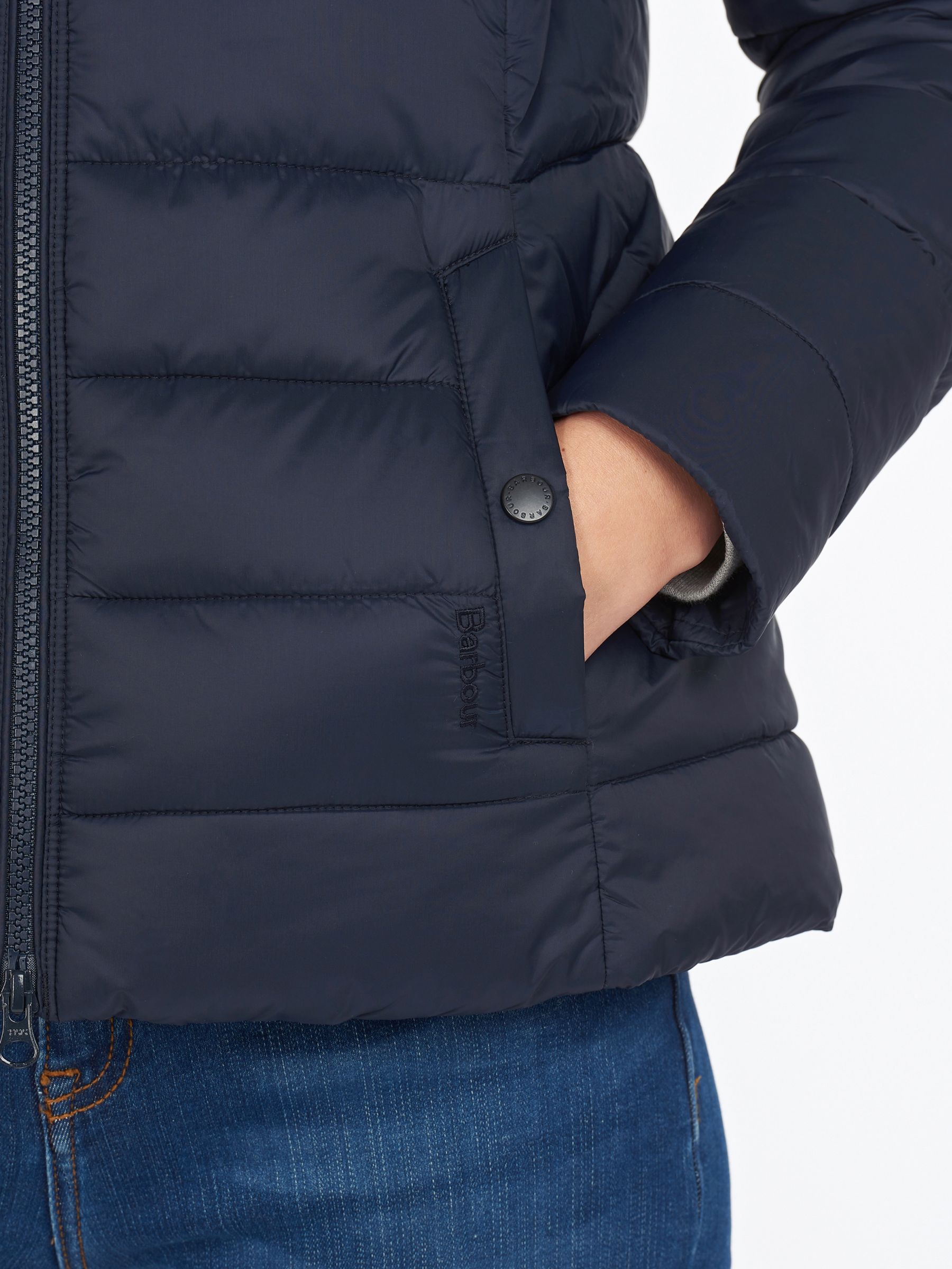 Barbour Shaw Hooded Quilted Jacket