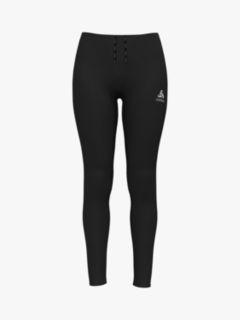 ODLO Essential Running Leggings, Black, S