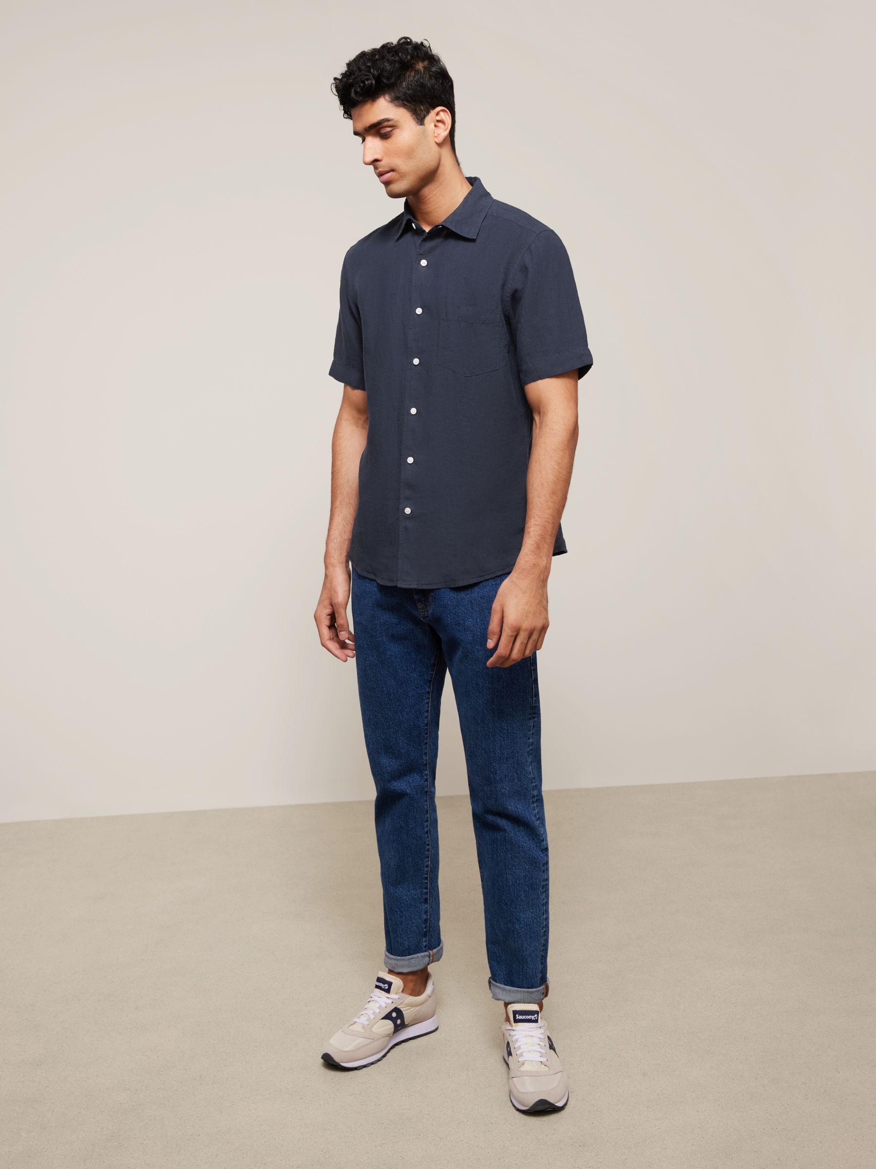 Buy John Lewis Linen Regular Fit Shirt Online at johnlewis.com