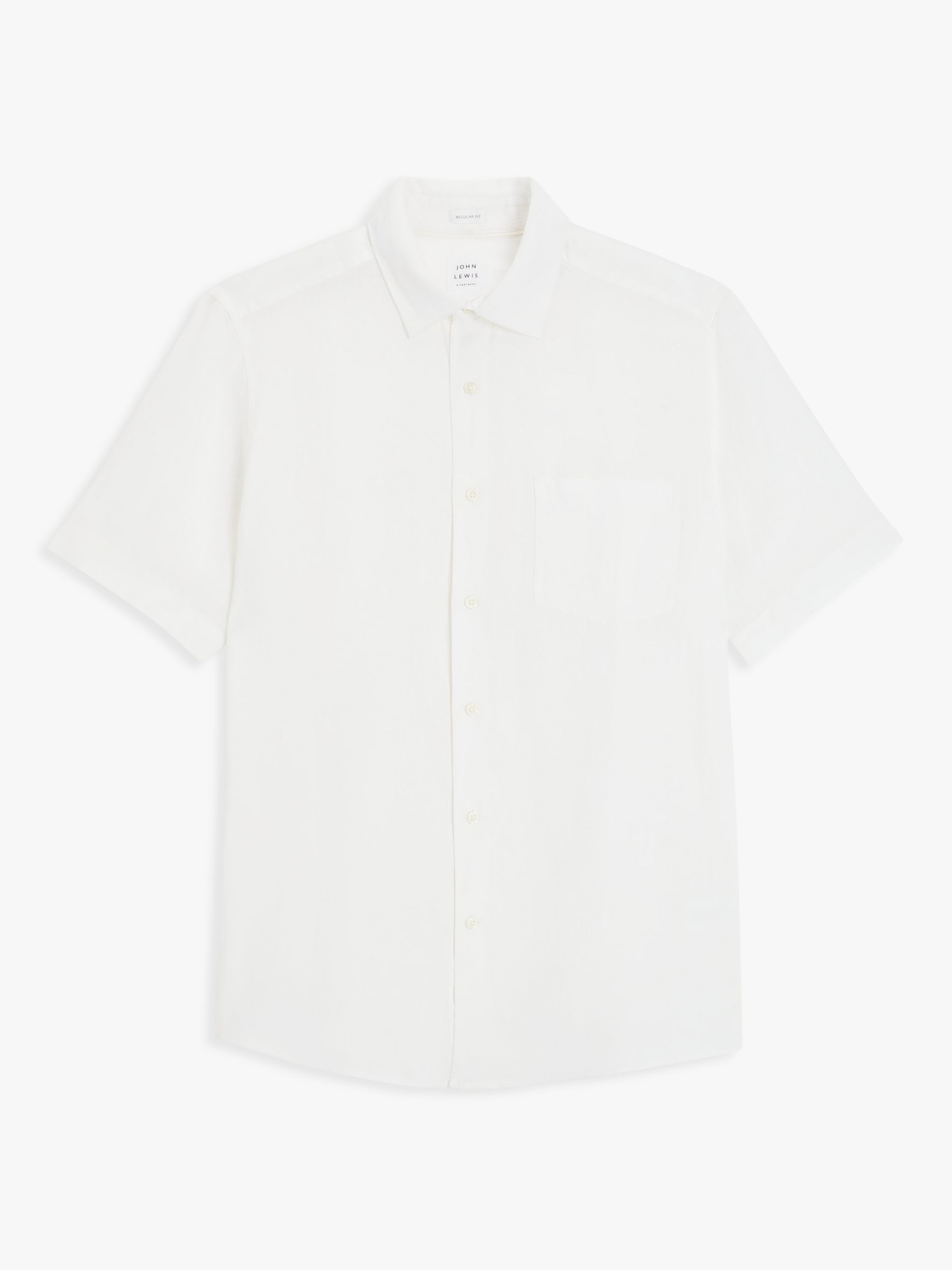 Buy John Lewis Linen Regular Fit Shirt Online at johnlewis.com