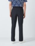 Kin Wool Blend Slim Fit Suit Trousers, Navy