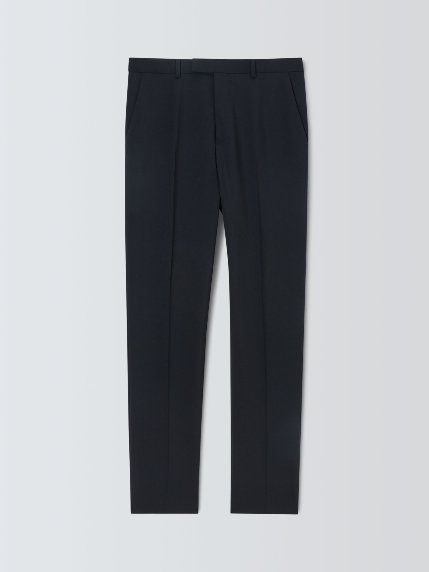 Kin Wool Blend Slim Fit Suit Trousers, Navy at John Lewis & Partners
