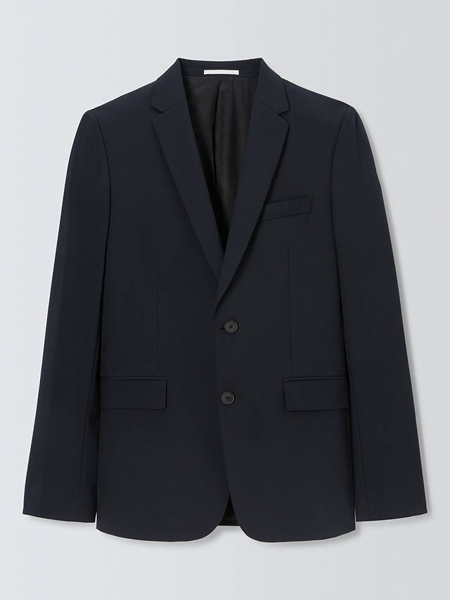 Kin Wool Blend Slim Fit Notch Lapel Suit Jacket, Navy