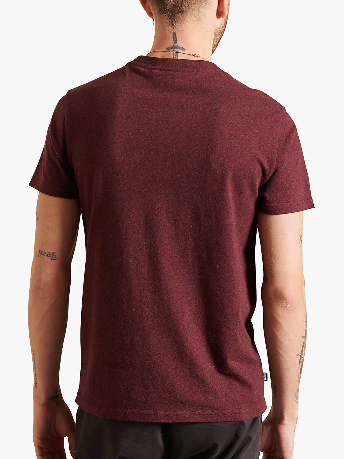 Buy Superdry Organic Cotton Vintage Logo Slim Fit T-Shirt Online at johnlewis.com