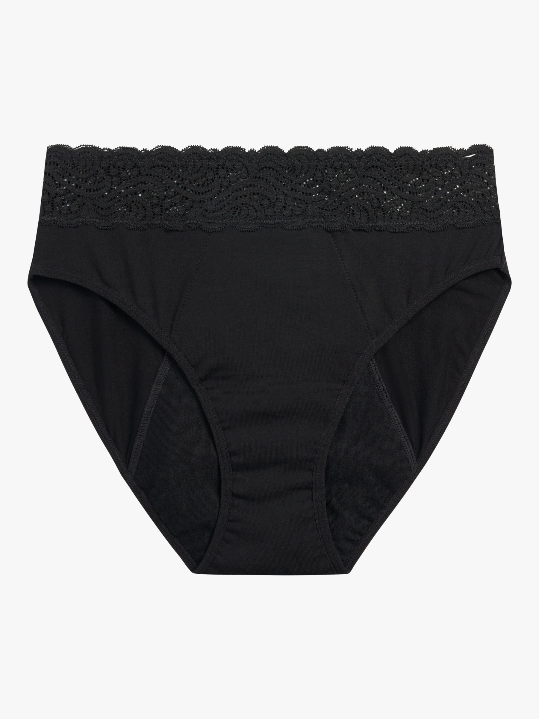 Chantelle Period Pants Knickers Graphic High Waist Briefs Menstrual  Underwear Black, Black, Medium : : Clothing, Shoes & Accessories