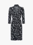 French Connection Doe Meadow Dress, Black/Summer White